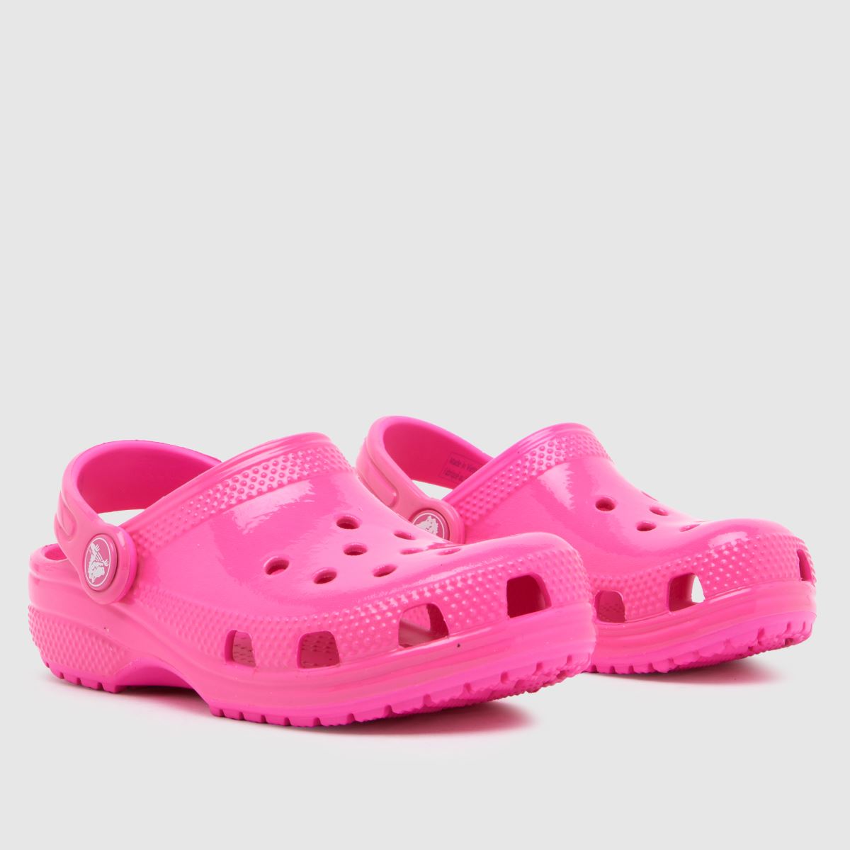Crocs rózsaszín klasszikus magasfényű klumpa lányka kisgyermek szandál