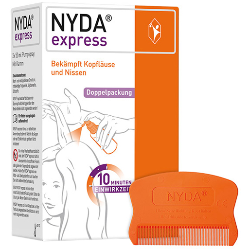 NYDA express Pumplösung  2X50 ml  Pumplösung
