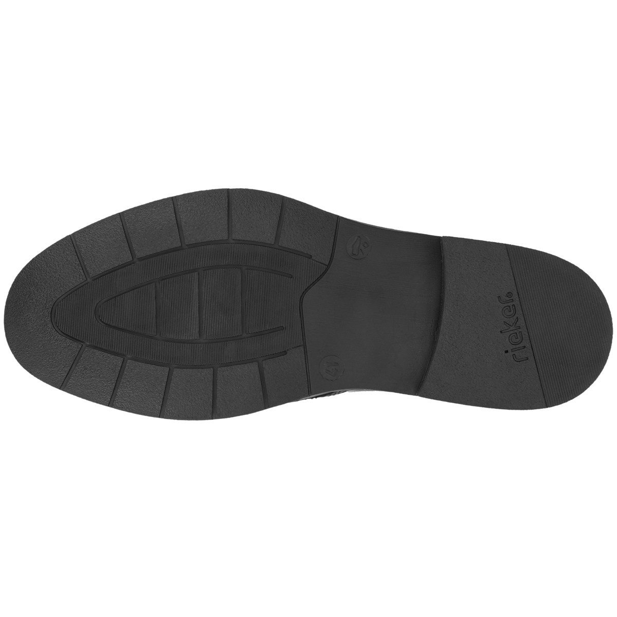 Rieker 10316 Businessschuhe schwarz