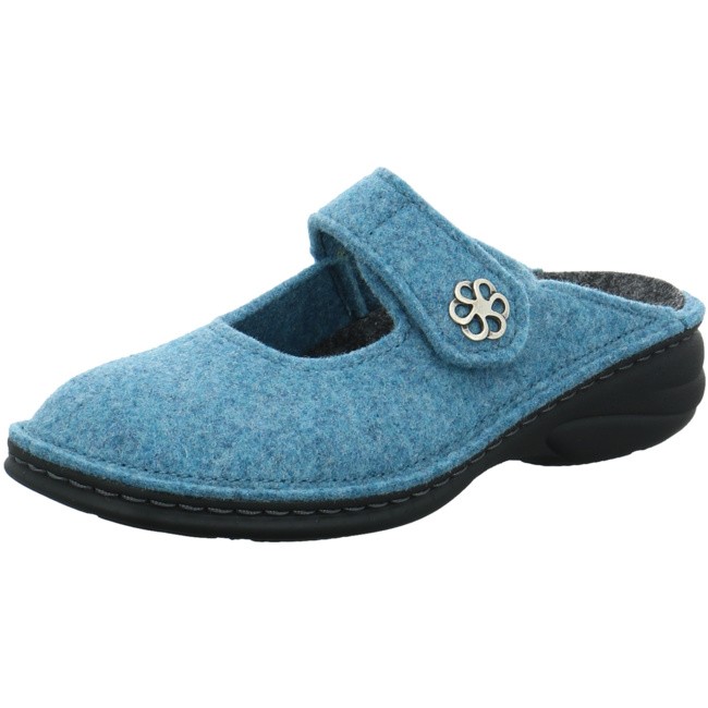 FINN COMFORT Hausschuhe blau BRIG