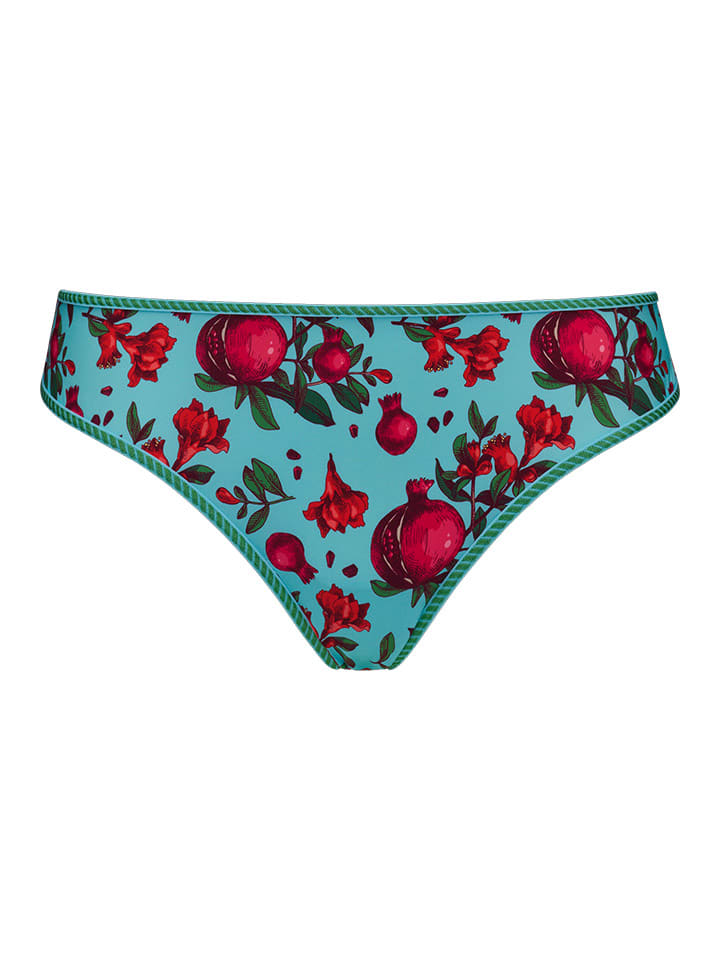 Marlies Dekkers Slip in Türkis/ Rot günstig kaufen