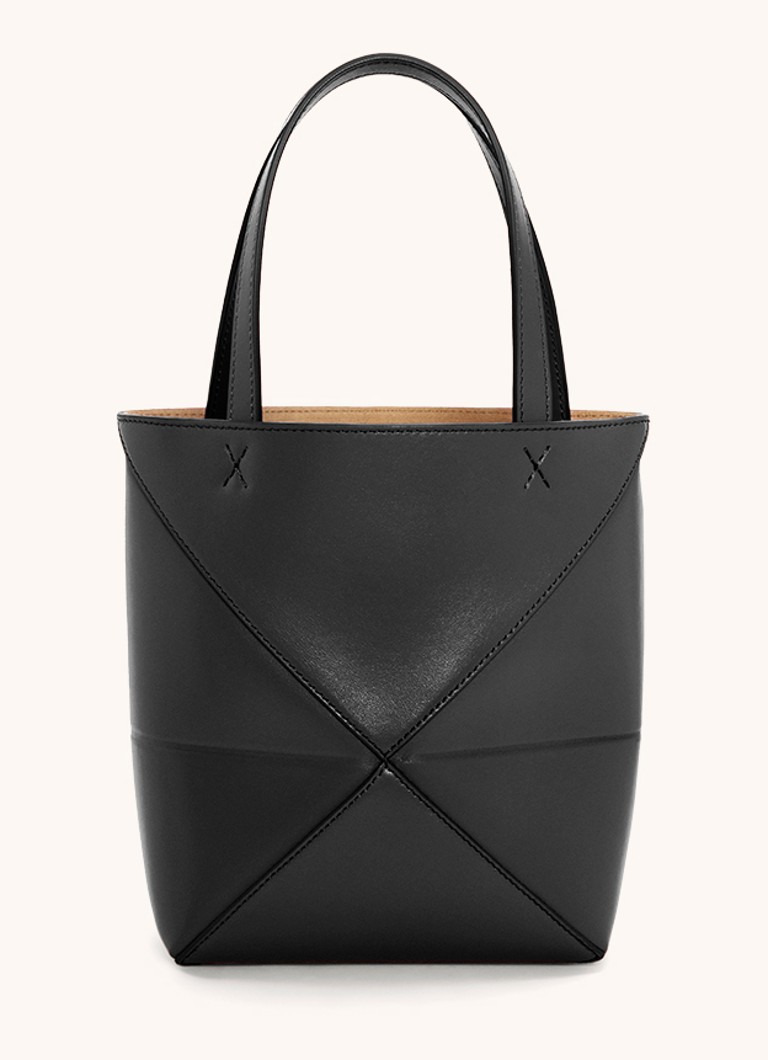 LOEWE  Puzzle Fold mini shopper van kalfsleer