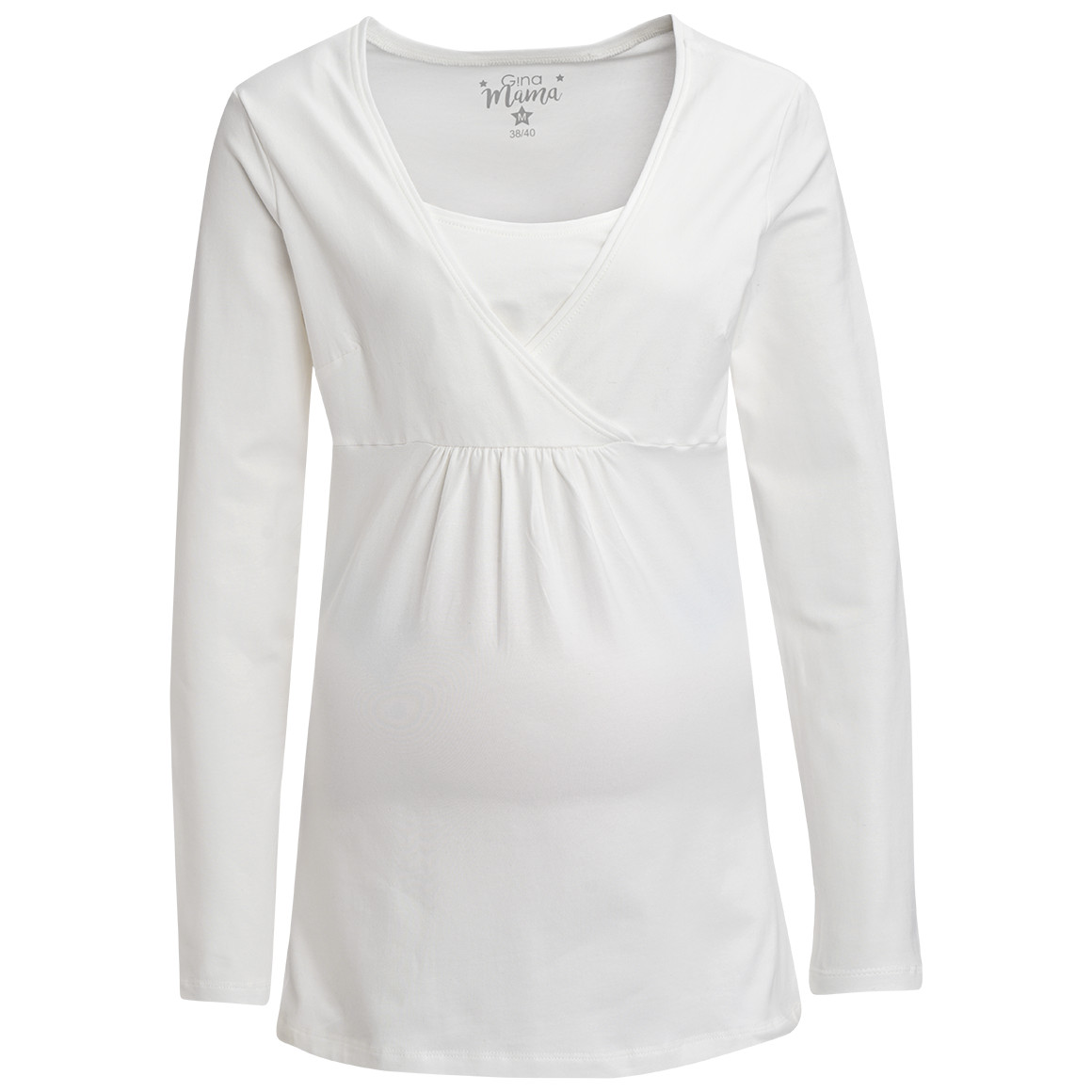 Damen Umstands-Langarmshirt mit Stillfunktion