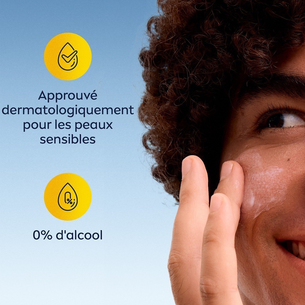 NIVEA hydratačný krém na tvár a ochrana pred slnkom SPF15 pre citlivú pleť