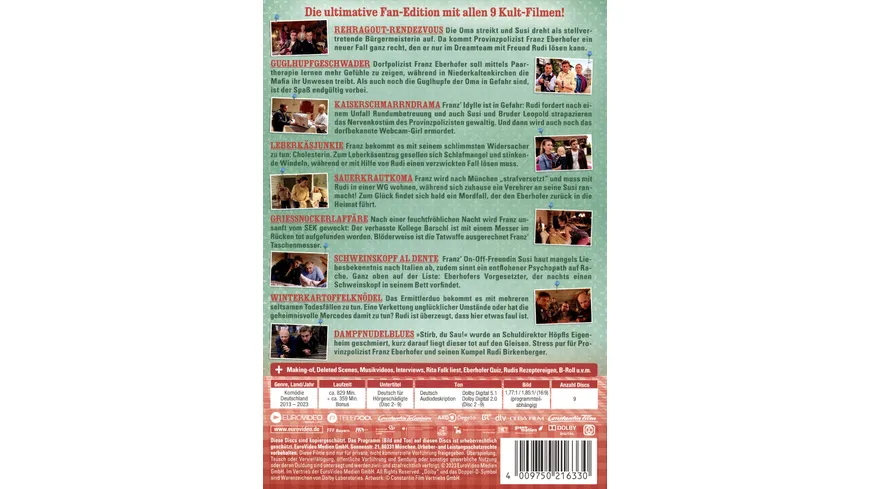 Die Eberhofer Neiner Gaudi  [9 DVDs]