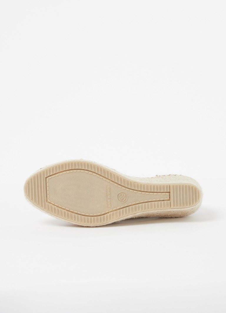 Dune London Kamii -espadrillet mokkanahkaa ja strasseja