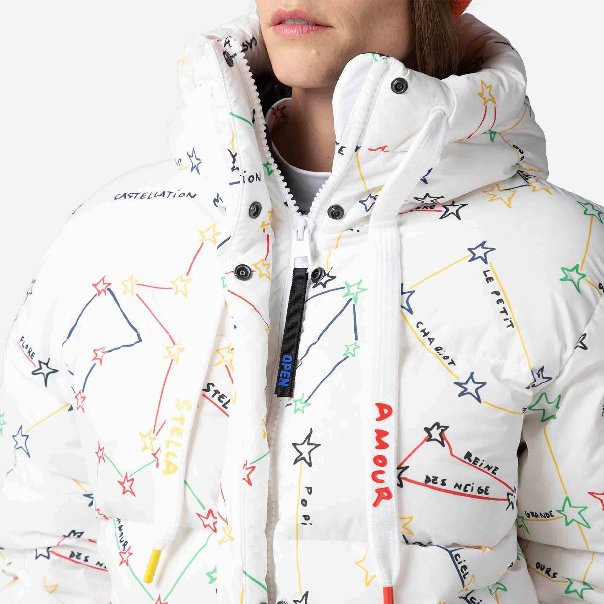 Doudoune de ski imprimé JCC Modul Printed Bomber femme