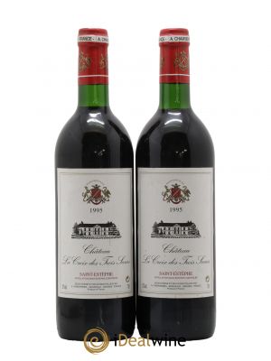 Saint-Estèphe Château La Croix Des Trois Soeurs 1995 - Lot de 2 Bouteilles