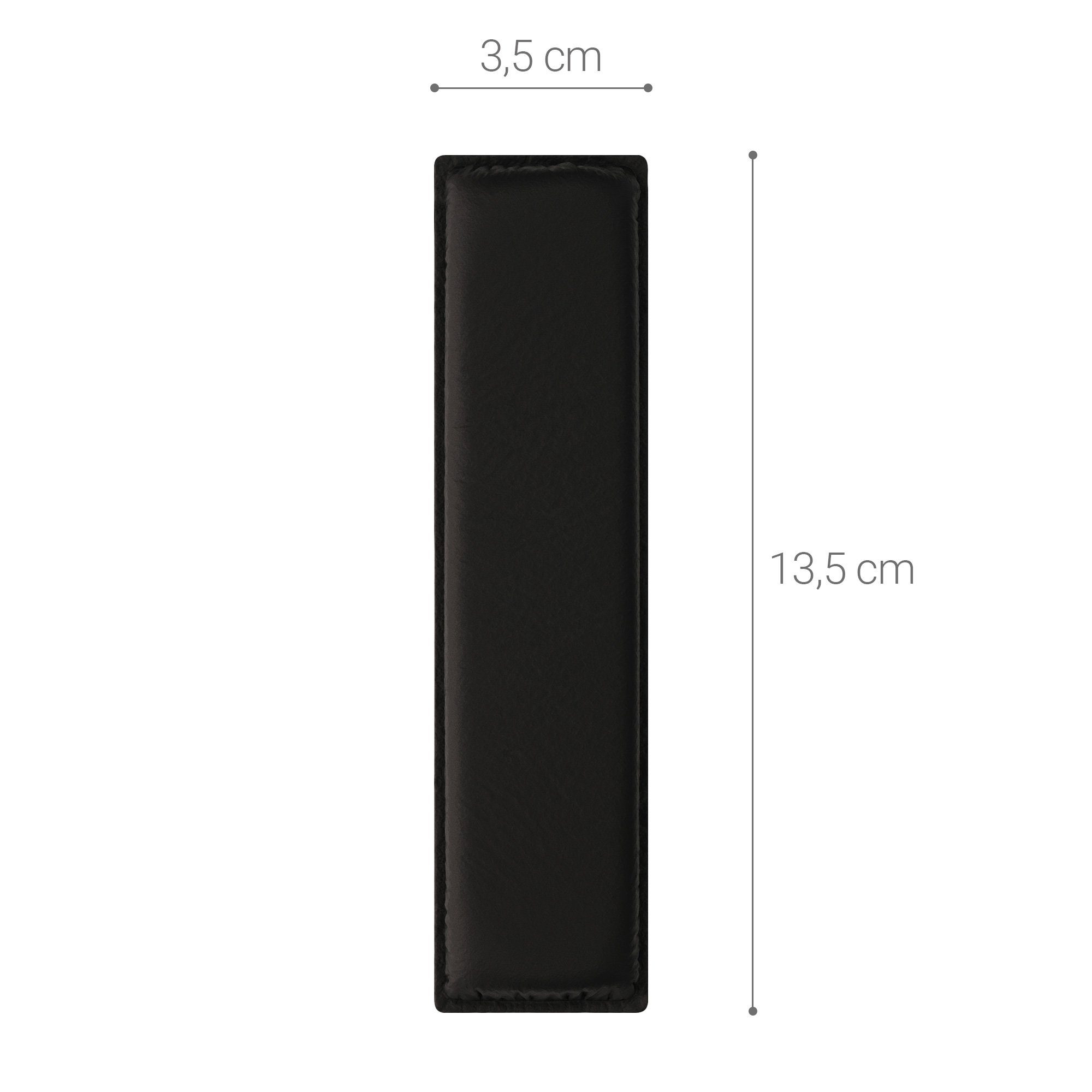 kwmobile Bügelpolster Bügelpolster für Sennheiser HD200 Pro, Kunstleder Kopfbügel Polster für Overear Headphones