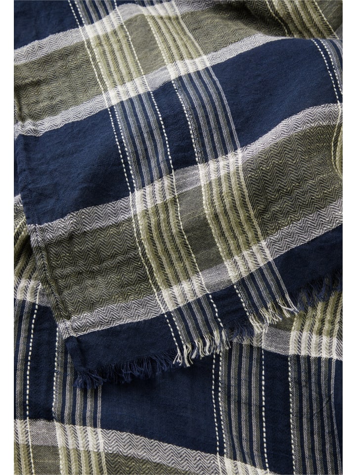 Camel Active Schals aus Organic Cotton in Dunkelgrün günstig kaufen onesize