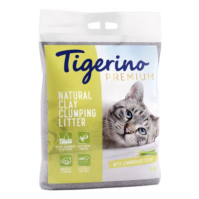 2 x 12 kg Tigerino Premium Katzenstreu zum Sonderpreis!