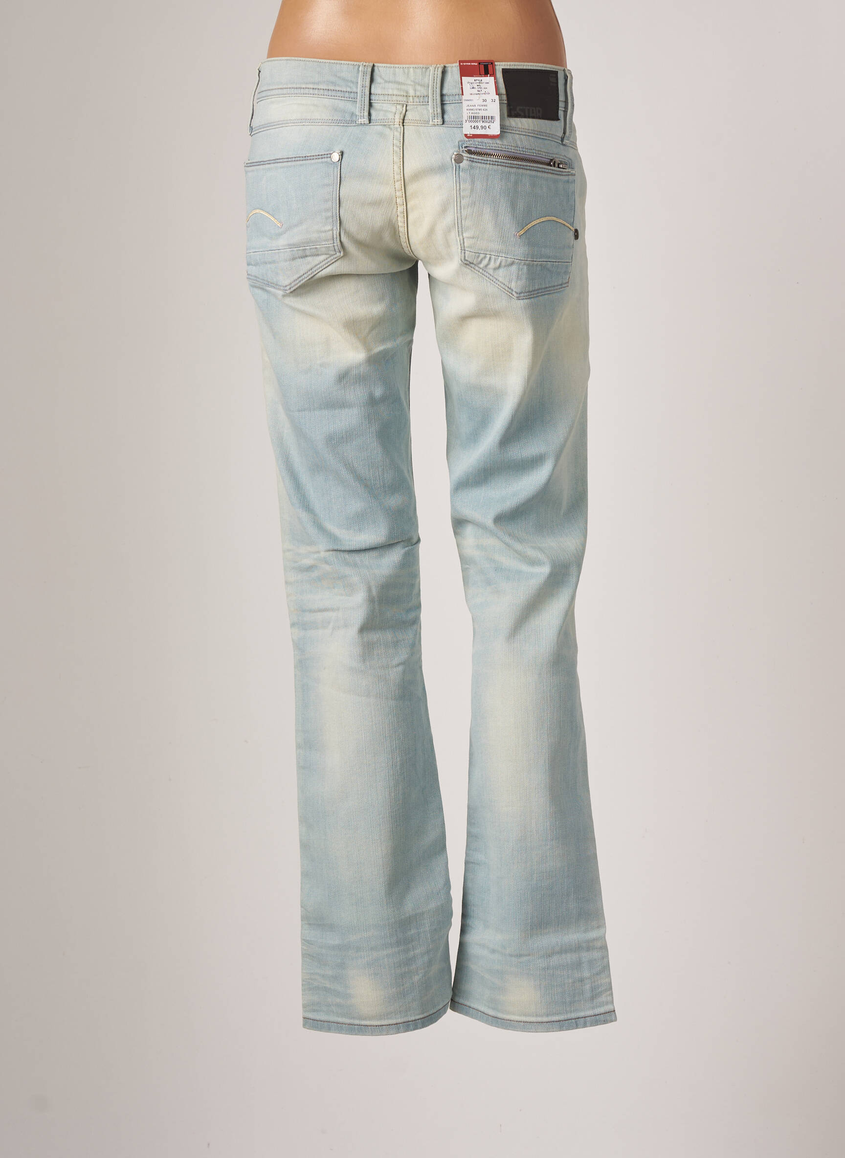 G Star Jeans Bootcut Femme couleur bleu