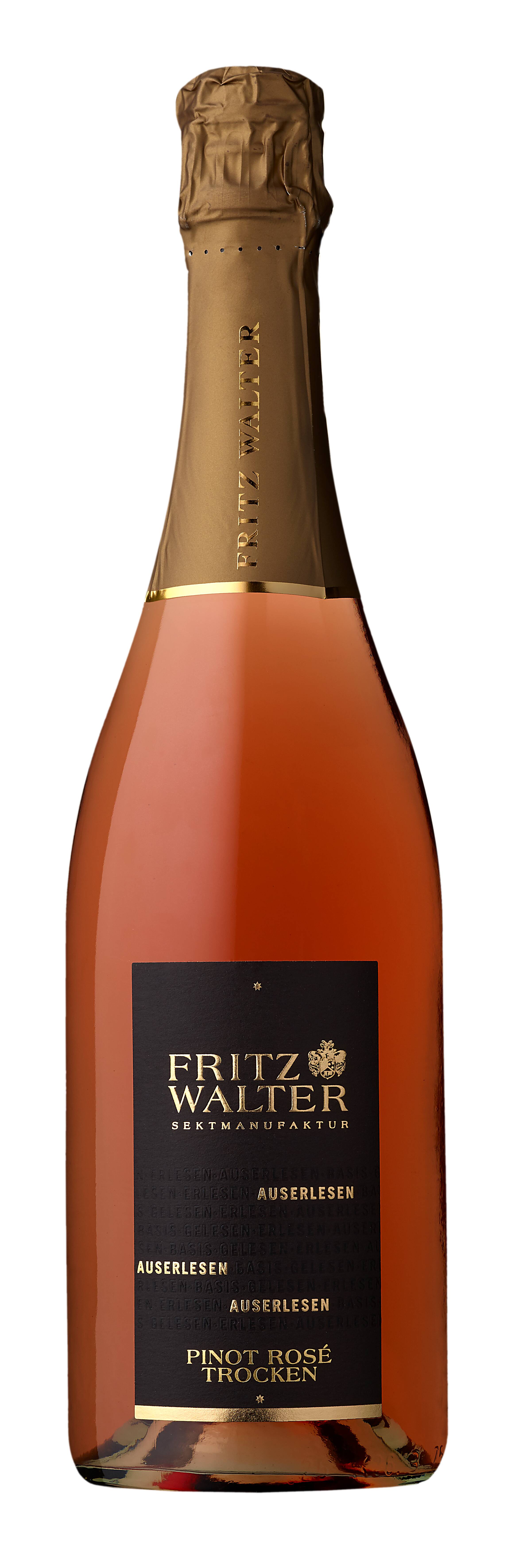 Weingut Fritz Walter Rosé Sekt b.A. tr.