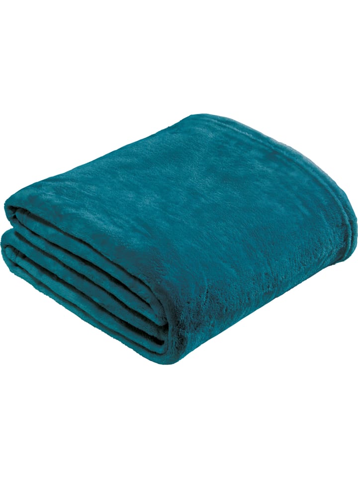 REDBEST Fleece, Microfaser Wohndecke Amarillo in türkis günstig kaufen