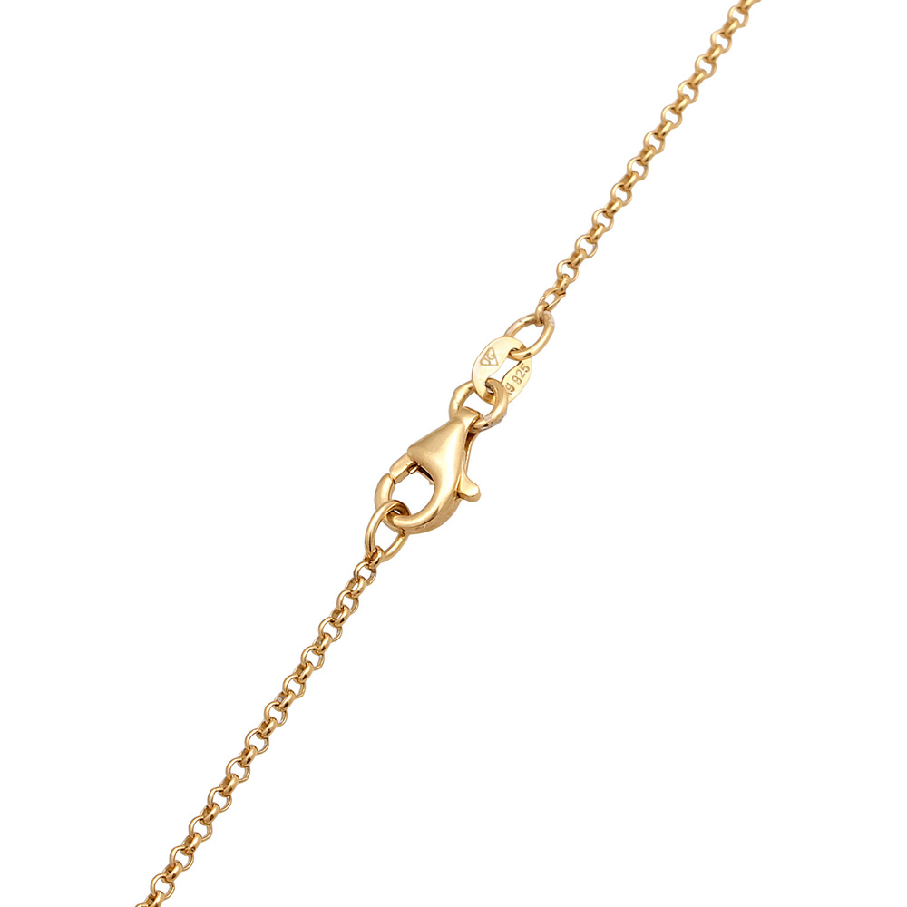 Elli Elli Collier Femmes Pendentif plaquettes perles élégantes en argent sterling 925  collier