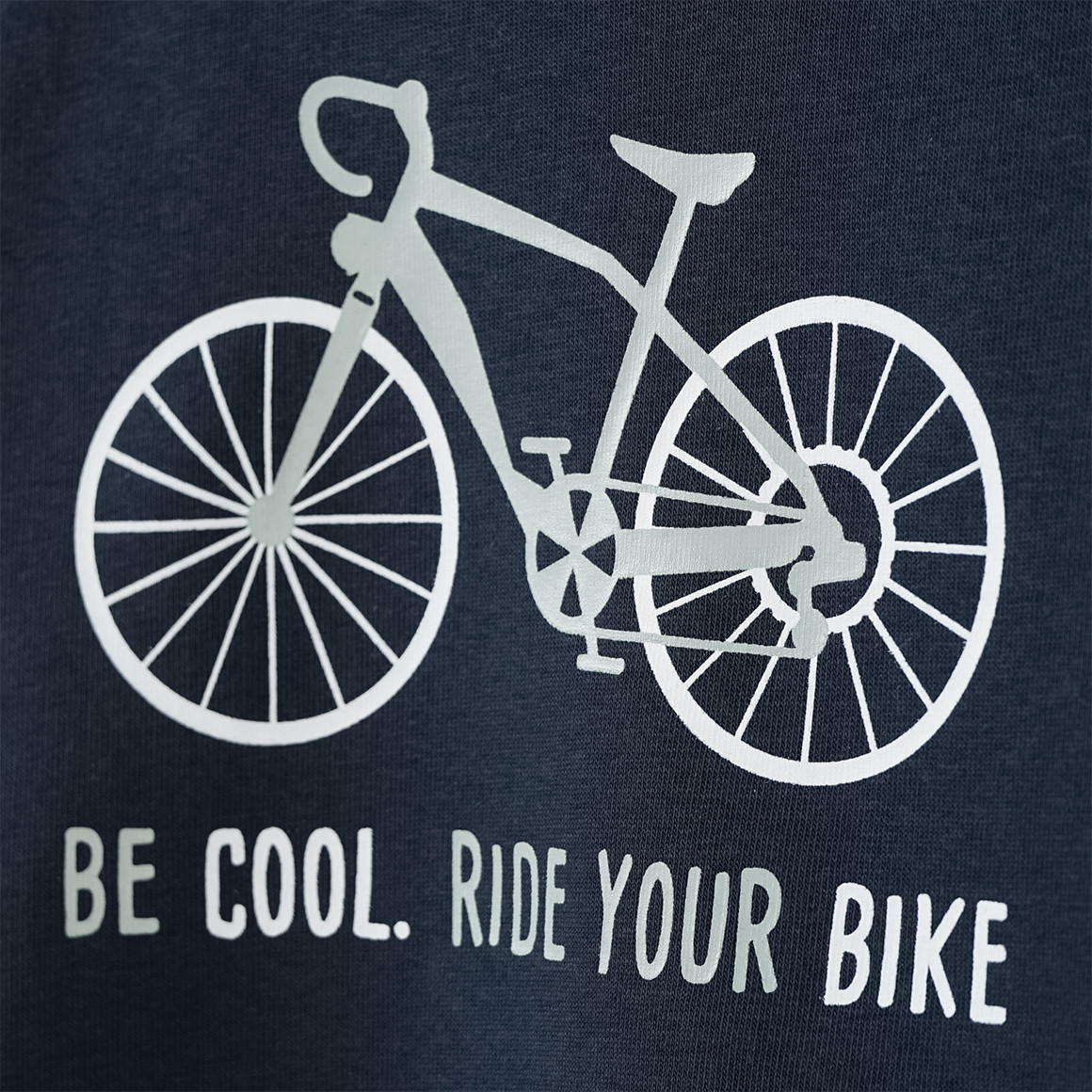 Jungen Sweatshirt mit Fahrrad-Motiv