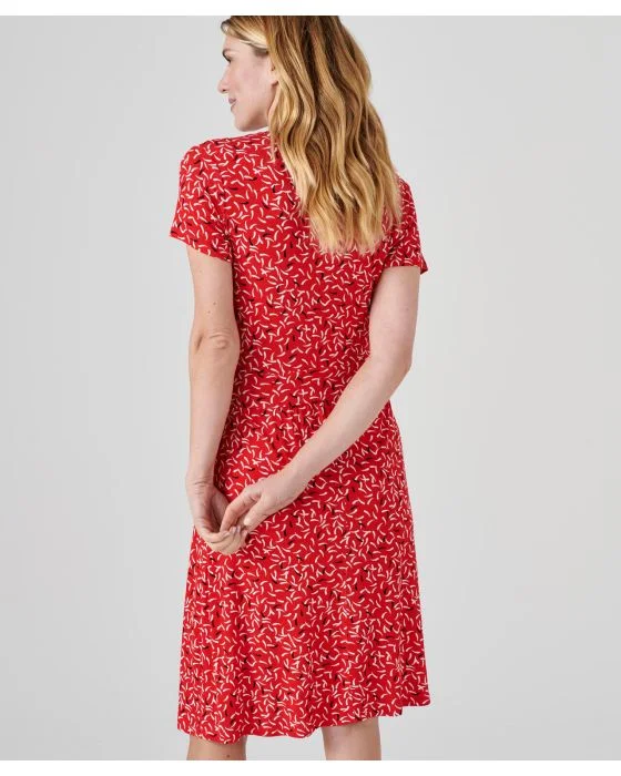 Robe effet cache-coeur
