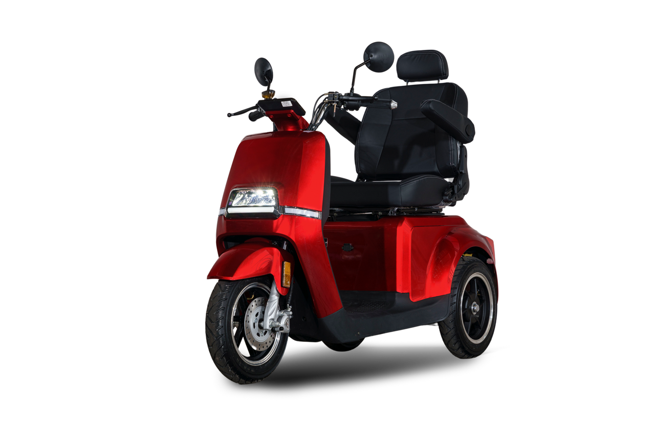 Stormborn R5 Elektro-Dreiradroller 25 km/h - rot