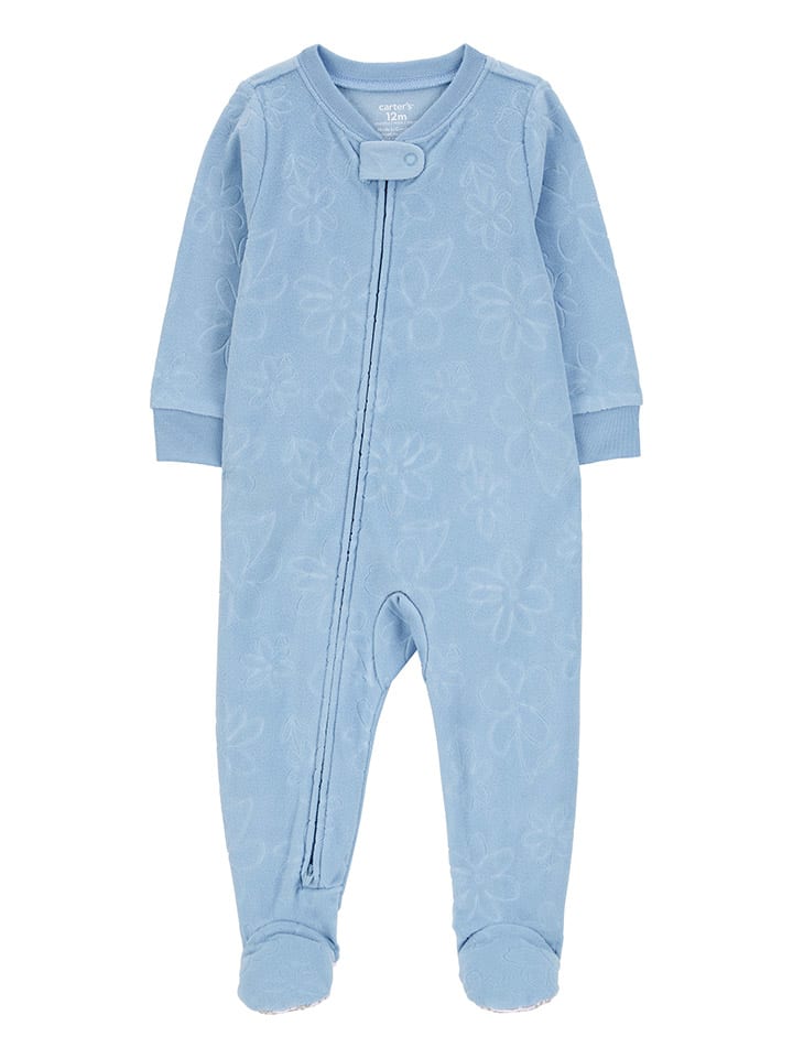 carter's Strampler in Hellblau günstig kaufen