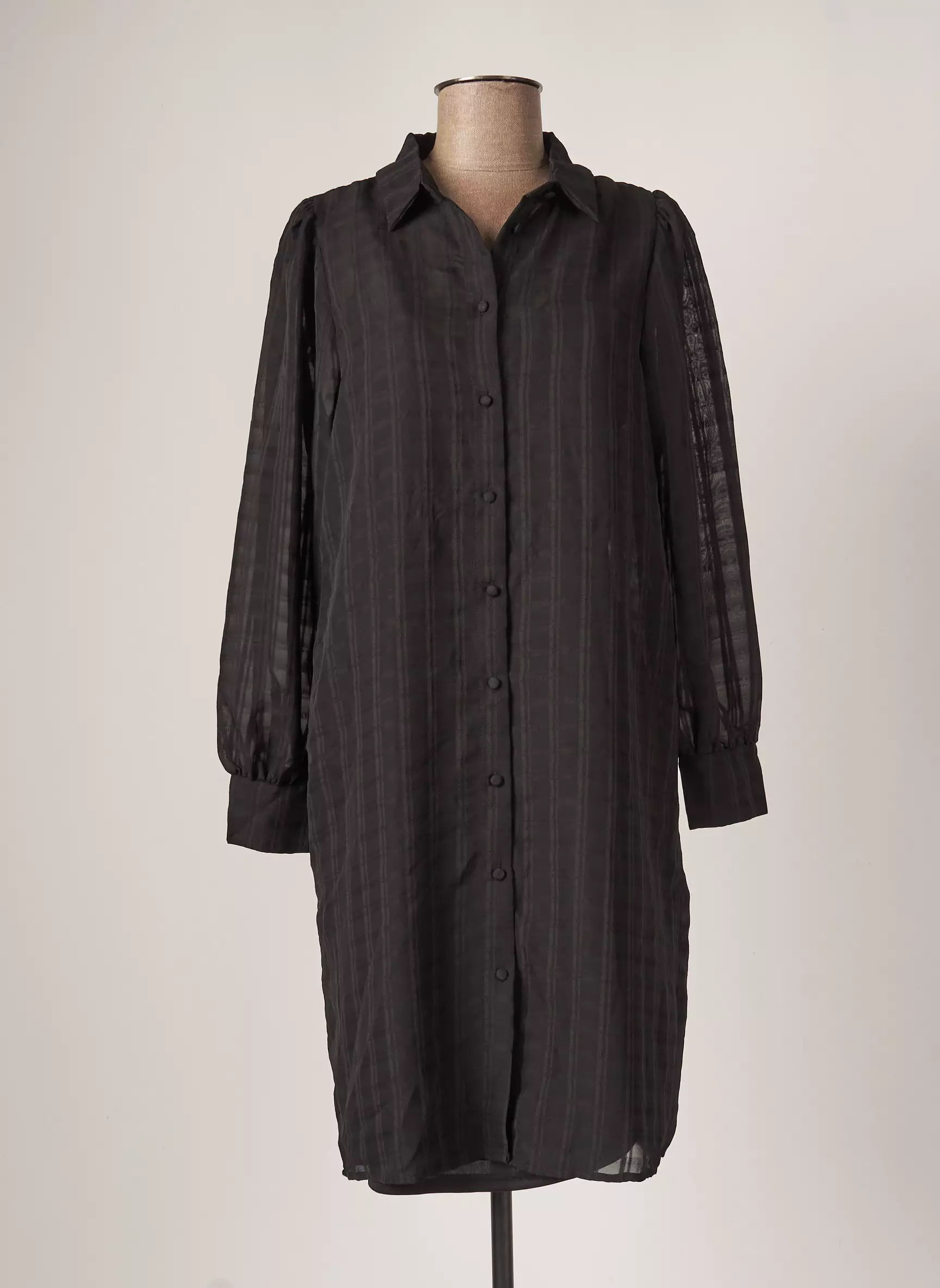 Neon Nylon Robes Courtes Femme couleur noir