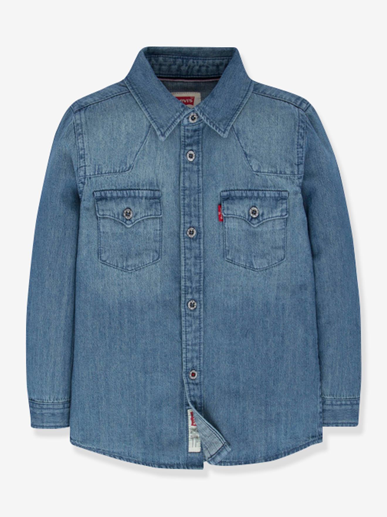 Levis Jungen Jeanshemd BARSTOW Levi's - türkis