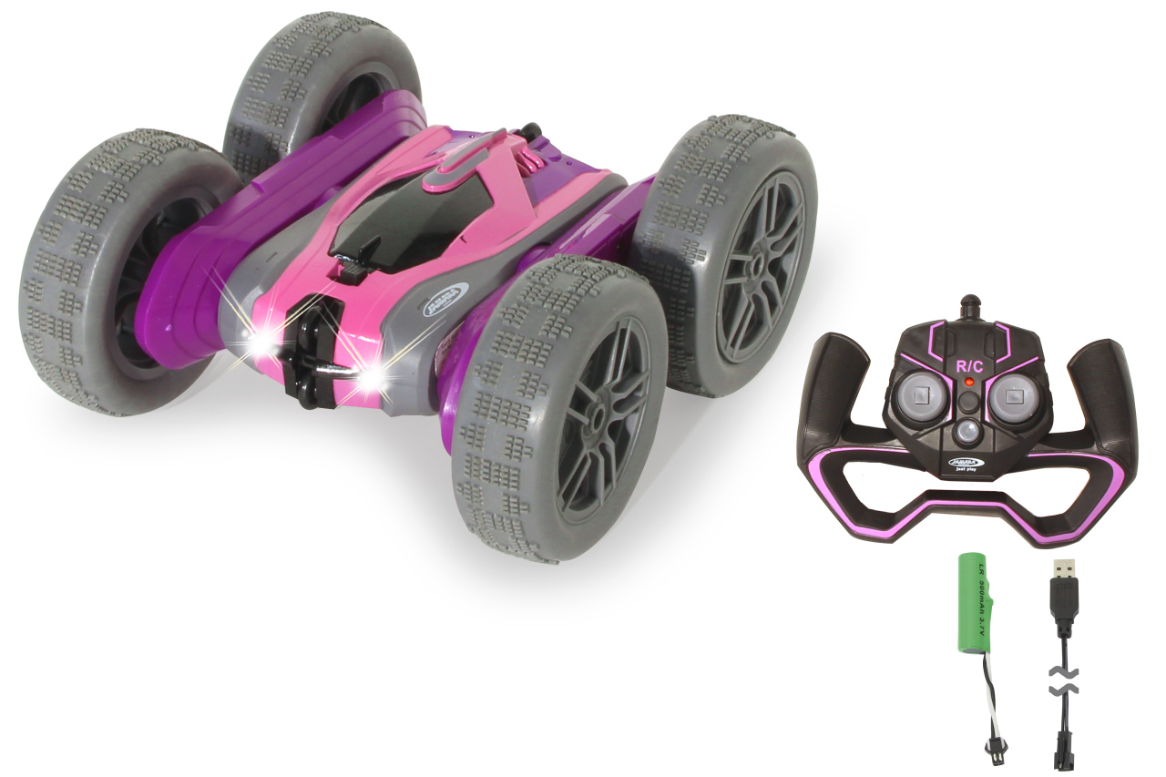 Jamara e.K. JAMARA-410175-SpinX Stuntcar lila-rosa 2,4GHz