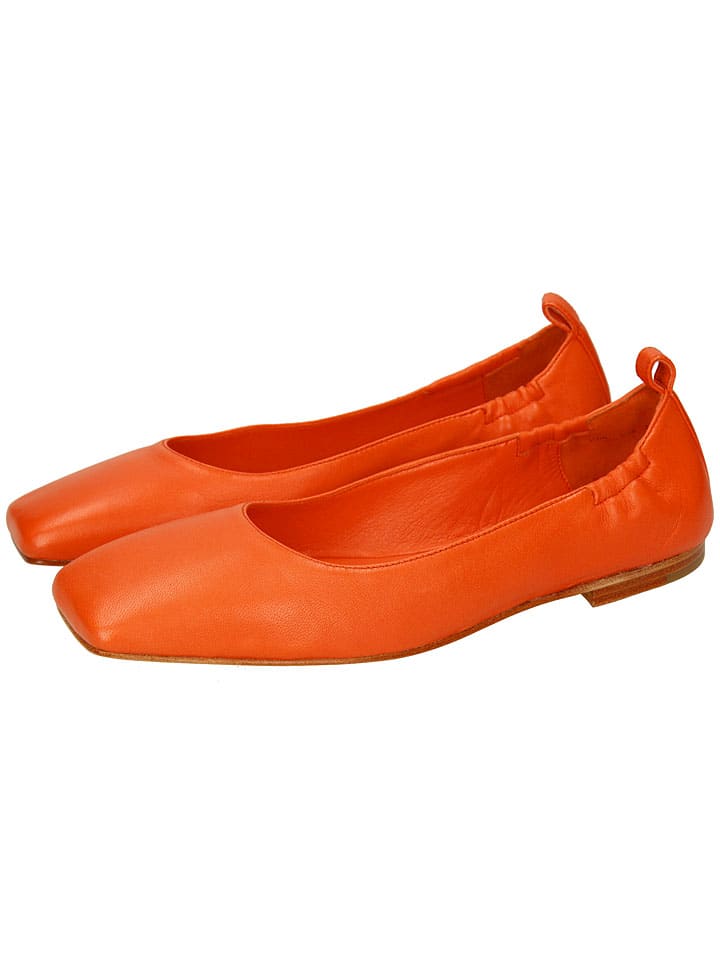 MELVIN & HAMILTON Leder-Ballerinas 