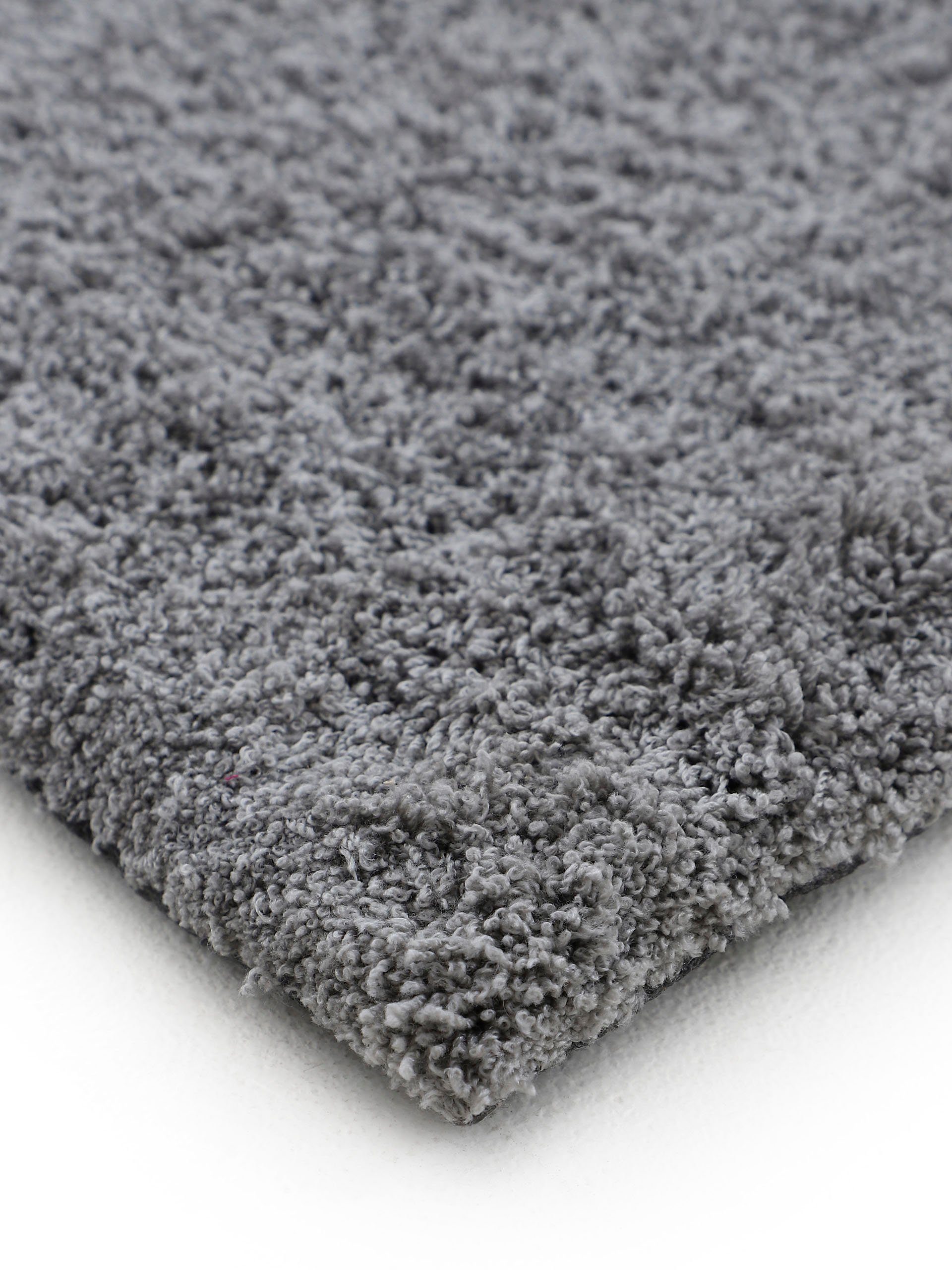 Teppich Silky, carpetfine, rund, Höhe: 20 mm, Shaggy, Langflor, uni, besonders weich, handarbeit
