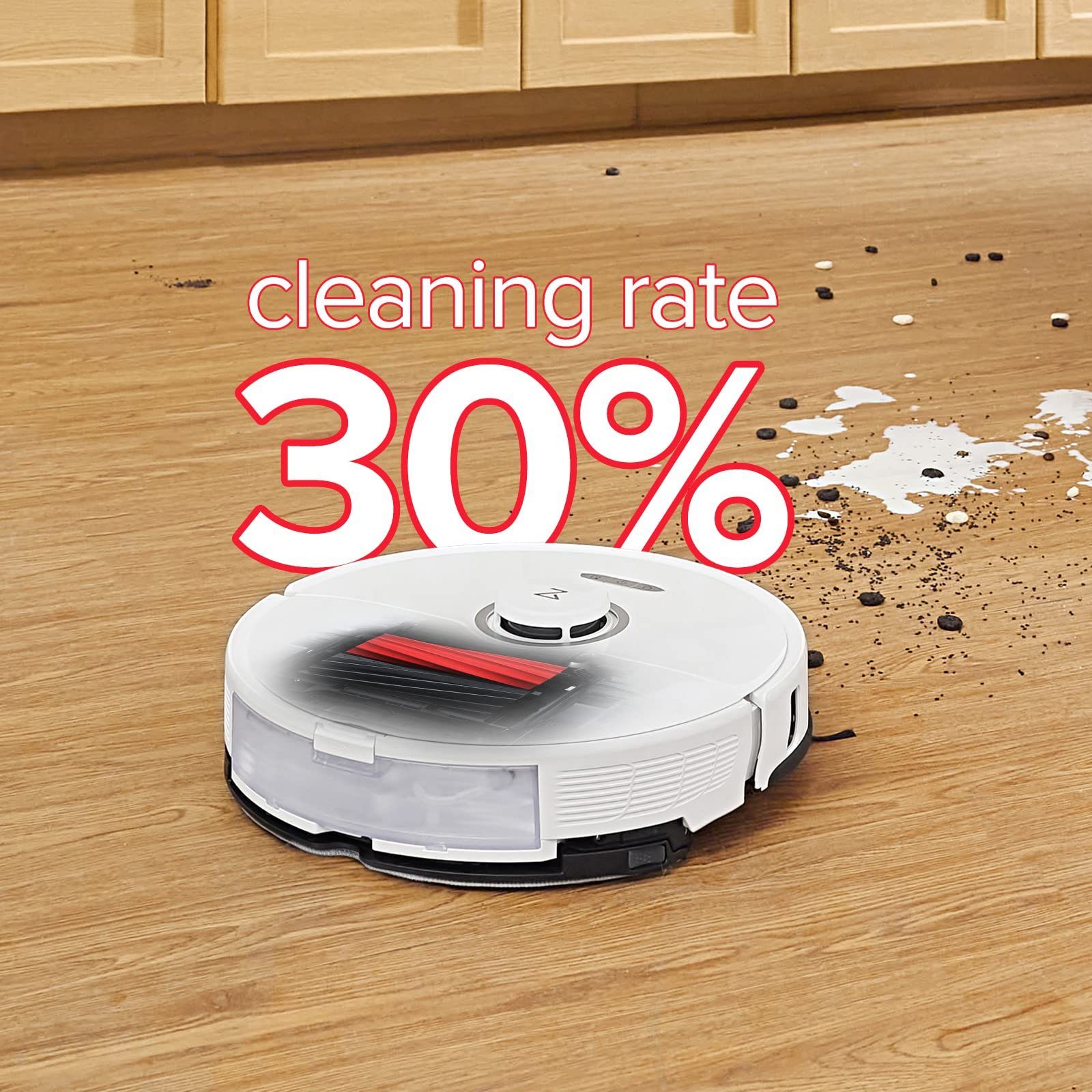 Roborock Bürste Trennbare Rubber DuoRoller-Bürste, fur S8/S8 +/S8 Pro Ultra Roboter Staubsauger