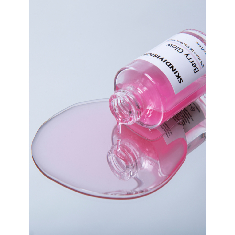 skindivision Berry Glow - Sérum Éclat 12% AHA + 1% BHA sérum facial