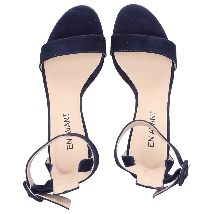 EN AVANT - Sandalen GR1 Veloursleder - blau