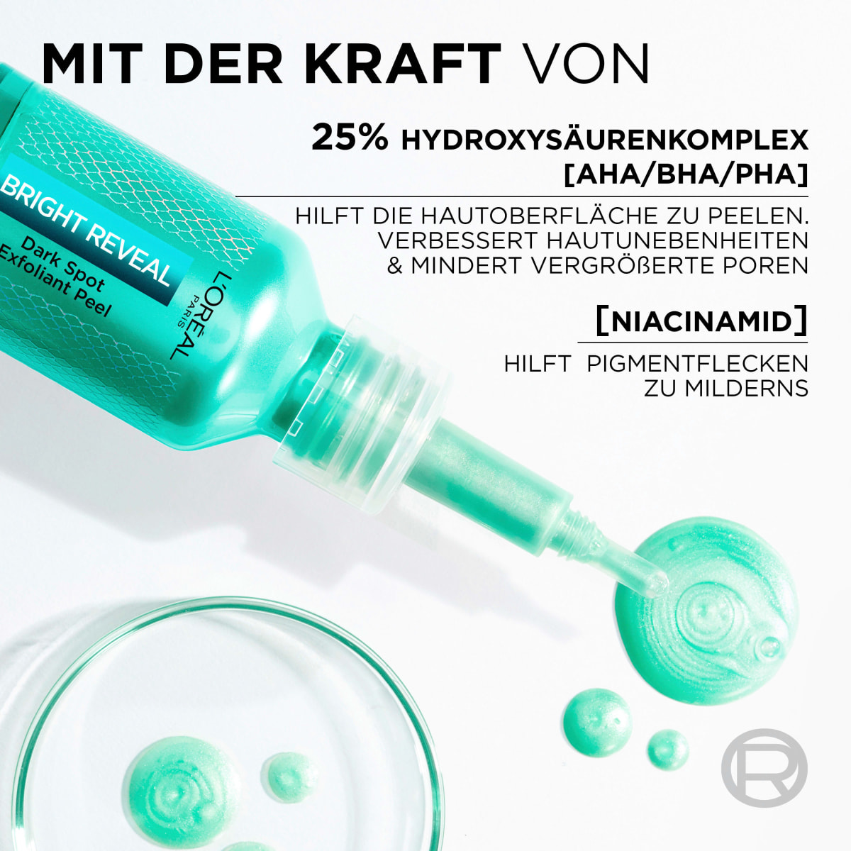 Peeling Bright Reveal AHA+BHA+PHA, 25 ml