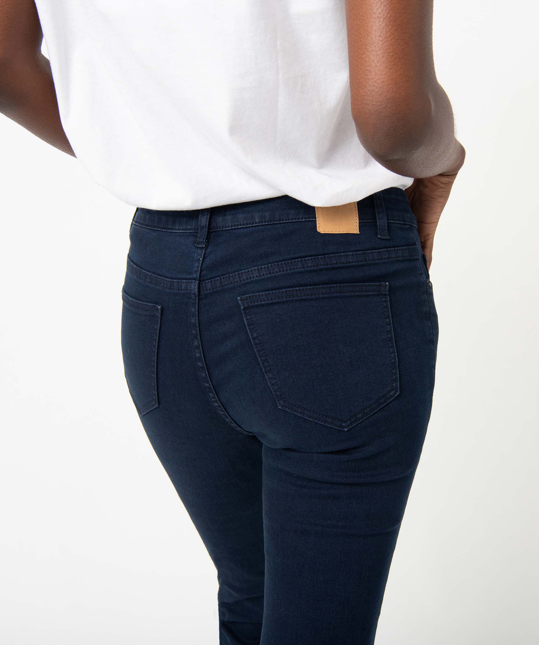 Jean femme coupe Bootcut – L30 blue black | GEMO