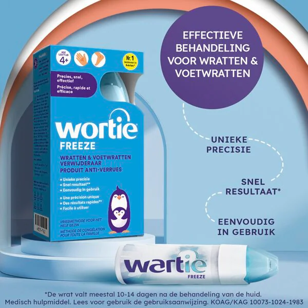 Wortie fagyasztó szemölcs eltávolító orvostechnikai eszköz - 50ml