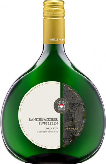 2022 Randersackerer Ewig Leben Bacchus Kabinett halbtrocken - Winzergemeinschaft Franken eG