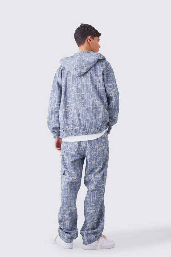 Oversize Hoodie mit Reißverschluss