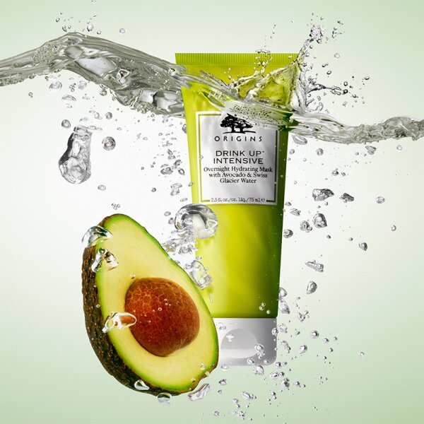 Origins Drink Up Intensive Overnight Hydrating Mask with Avocado & Swiss Glacier Water Gesichtsmaske
