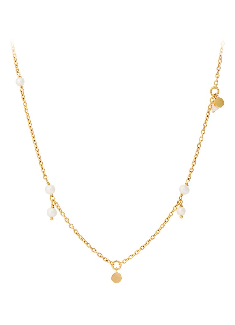 Pernille Corydon Ocean Pearl necklace gold plated