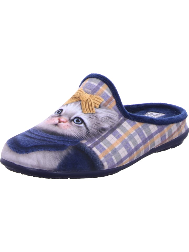 Relax Pantoffel in blau günstig kaufen