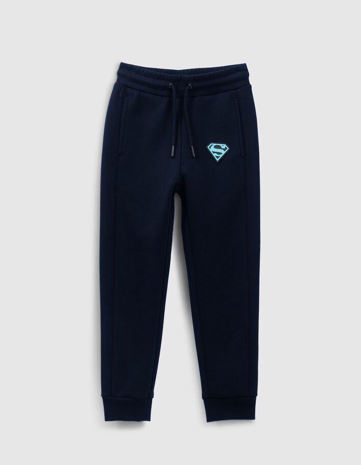 Jogging marine avec logo SUPERMAN garçon