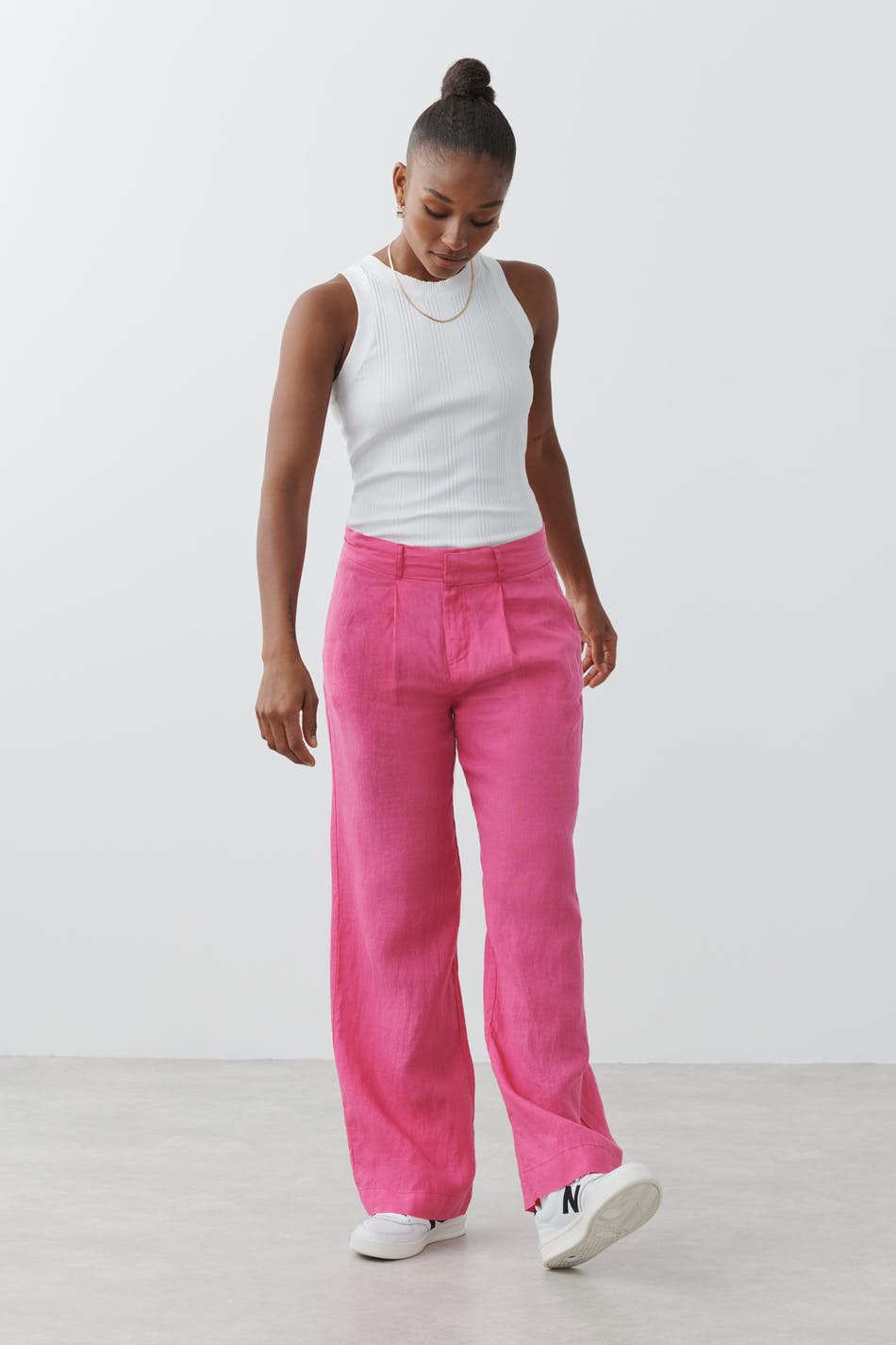Linen trousers