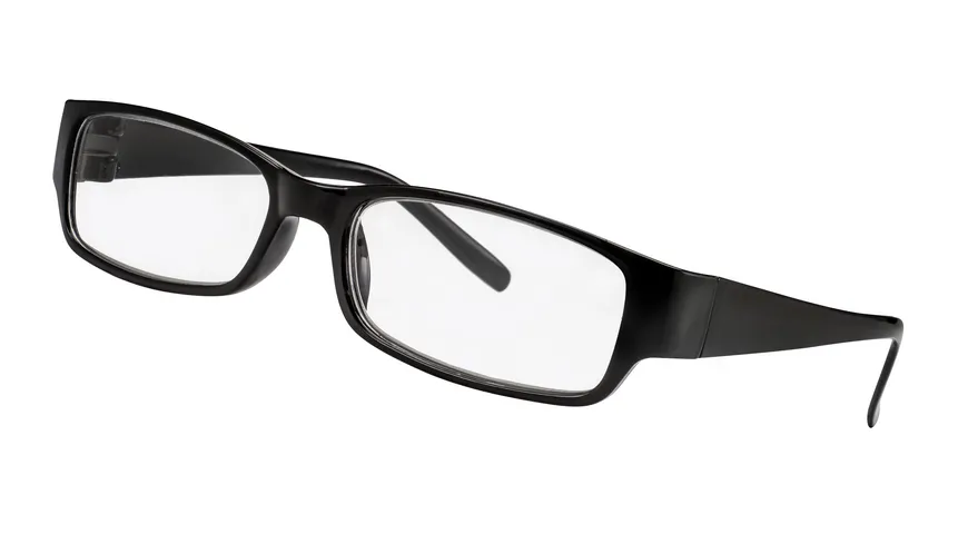 LEXXOO Lesehilfe Dpt.+1,00 Metall Matt Metallic Blau/Schwarz