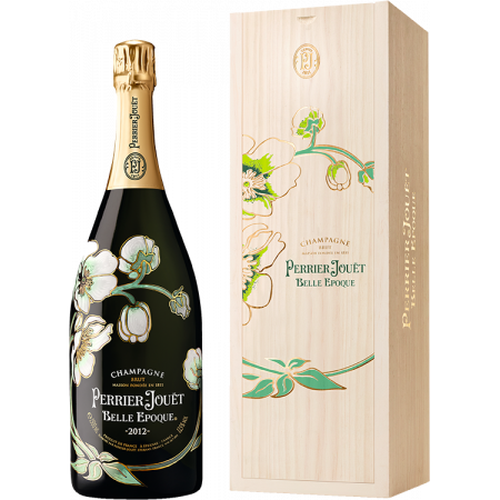 CHAMPAGNE PERRIER JOUËT - MAGNUM BELLE EPOQUE 2012 - EN COFFRET BOIS