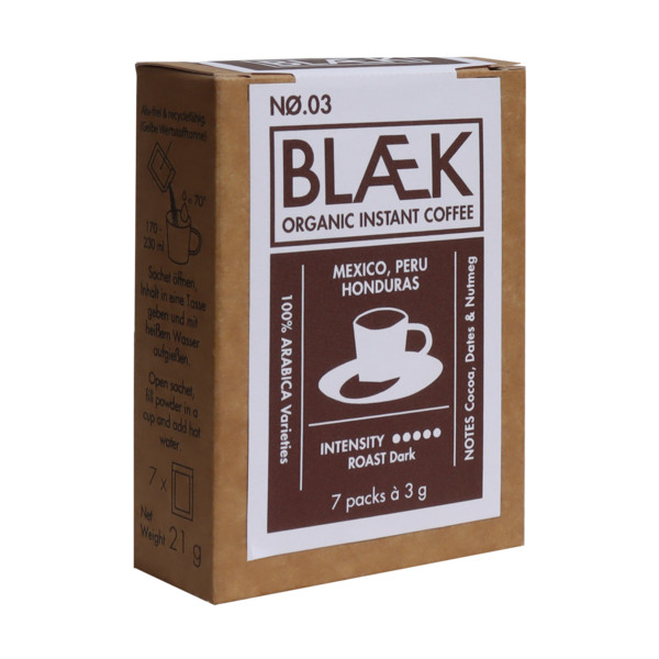 BLAEK NO.3 - Kaffee