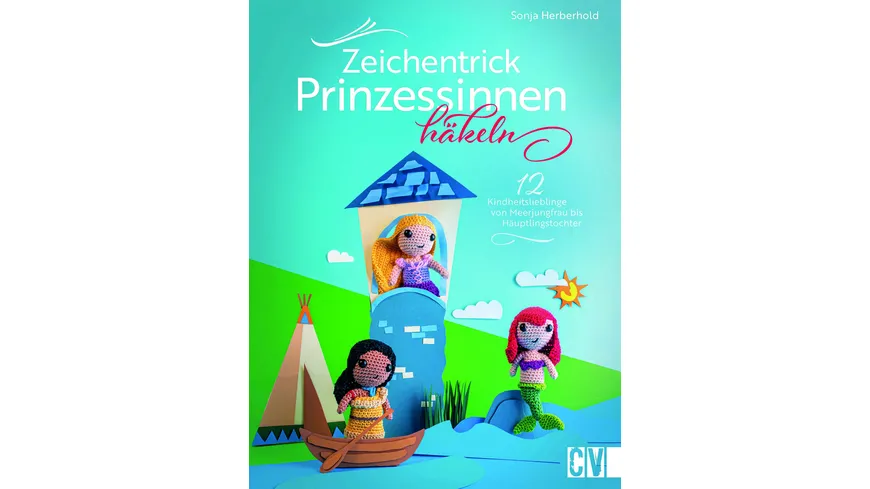 Zeichentrick-Prinzessinnen häkeln