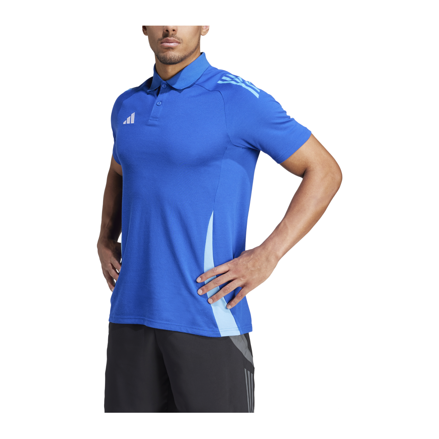adidas Tiro 24 Competition Poloshirt Blau