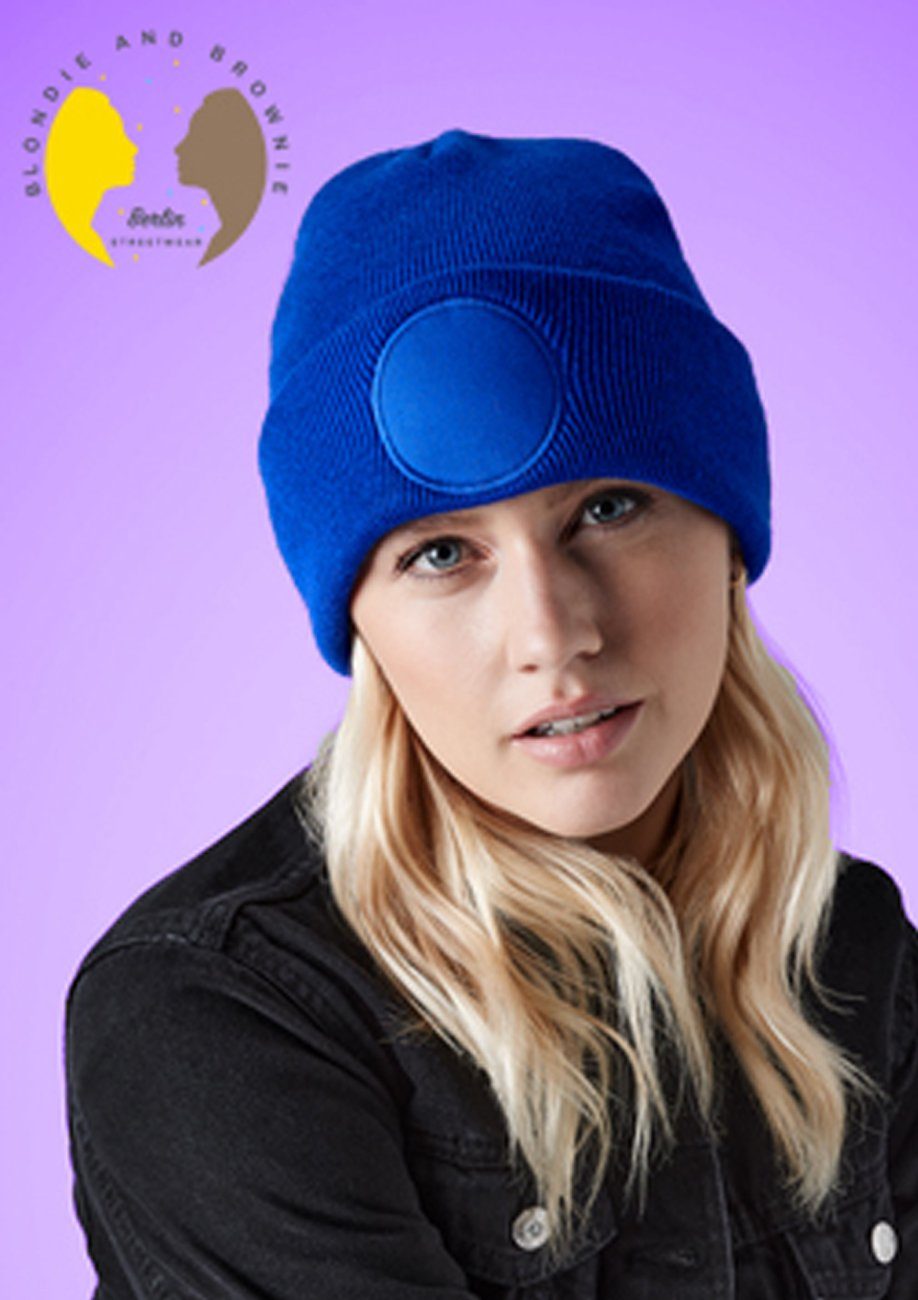 Blondie & Brownie Beanie Unisex Erwachsenen Mütze Mario und Luigi Stick Patch Super Nintendo