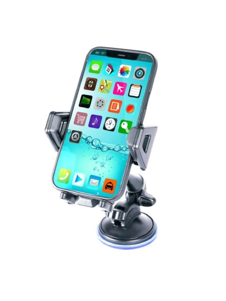 COFI 1453 Handy-Halterung Auto für Windschutzscheibe in Schwarz günstig kaufen 1