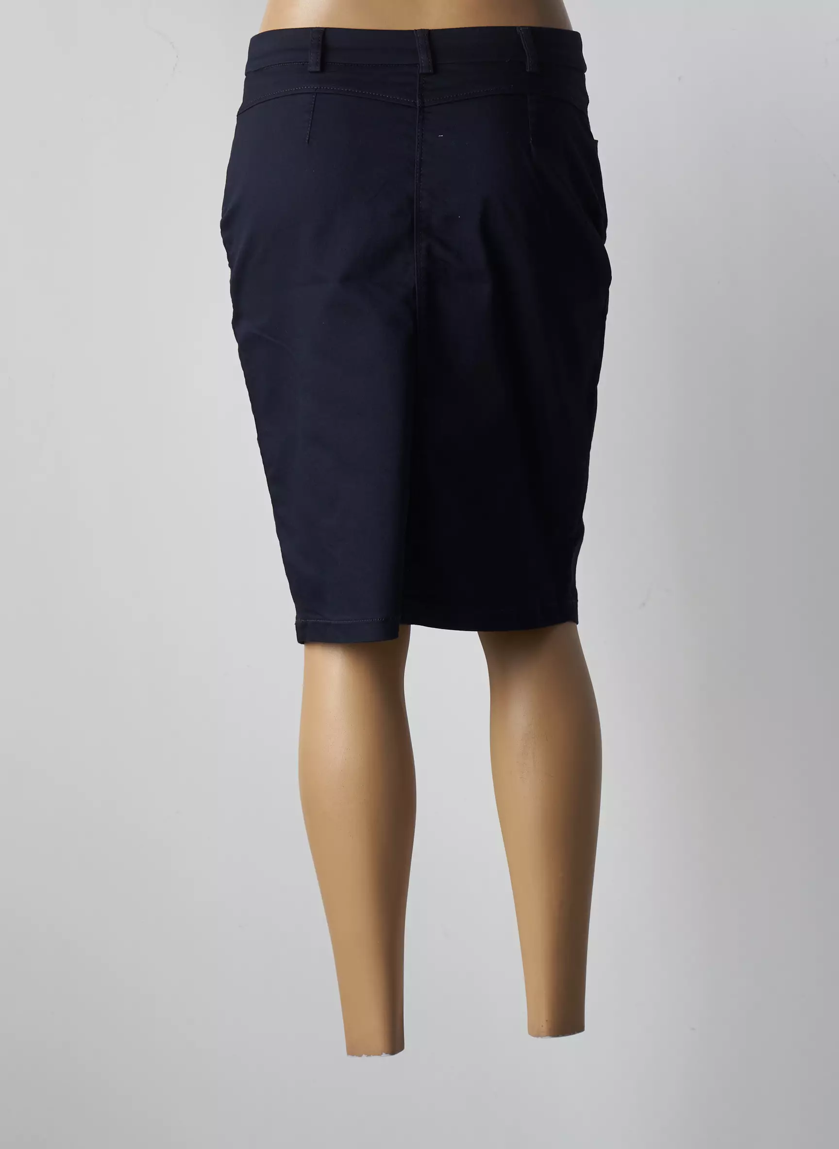 Christine Laure Jupes Mi Longues Femme couleur bleu