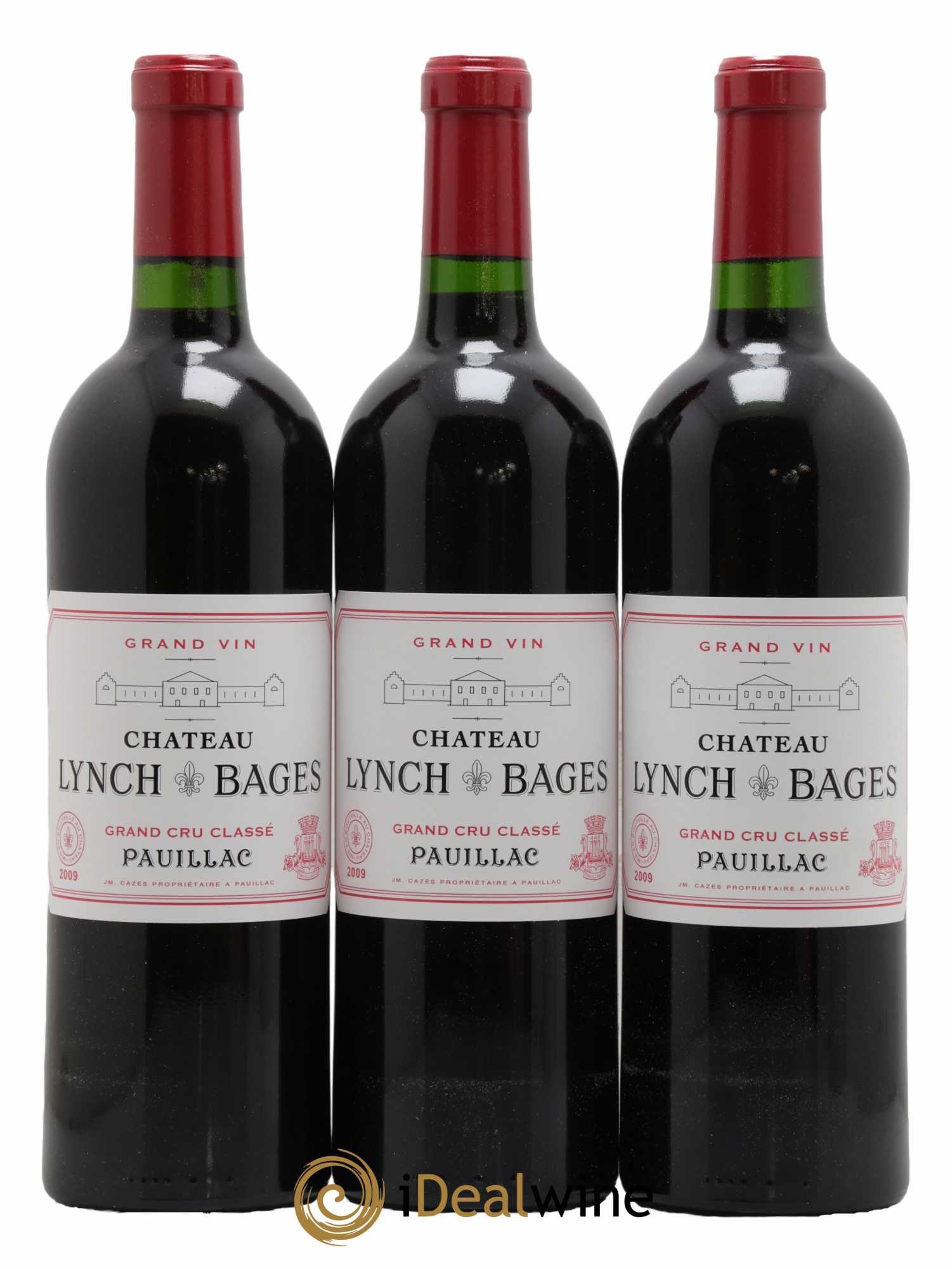 Château Lynch Bages 5ème Grand Cru Classé  2009 - Lot de 6 Bouteilles